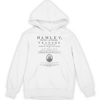ウィリアム・シェイクスピア ハムレットシャツ 文学シアターギフト パーカー - Kawaiitshirt