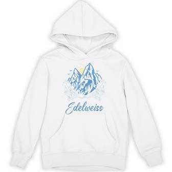 エーデルワイス アルプス お土産 スイス ハイキング 山 スイス パーカー - Kawaiitshirt