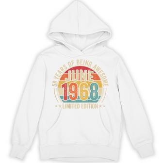 オンバック 1968年6月から素晴らしいヴィンテージレトロ58歳の誕生日 パーカー - Kawaiitshirt