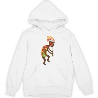 ココペリネイティブアメリカンtシャツ スモールプリント パーカー - Kawaiitshirt