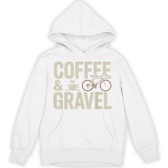 コーヒー&グラベル グラベル グラベルバイク グラベルバイカー オフロードバイク パーカー - Kawaiitshirt