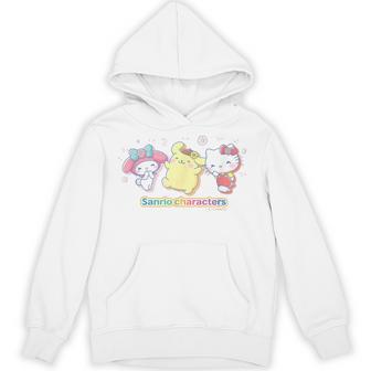 サンリオキャラクターズ サンリオキャラクター大賞デザイン 集合B パーカー - Kawaiitshirt