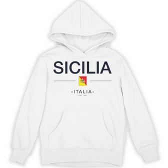 シチリア家族旅行 イタリア国旗 イタリアギフト シチリア島 パーカー - Kawaiitshirt