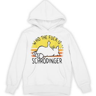 シュレディンガーの猫-シュレディンガーとは誰ですか？シュレディンガーの猫 パーカー - Kawaiitshirt