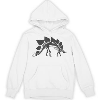 ステゴサウルス スケルトン ステゴサウルス 恐竜 パーカー - Kawaiitshirt