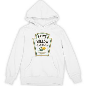 スパイシーイエローマスタードのみ 1 スペシャルバラエティ おもしろマスタード パーカー - Kawaiitshirt