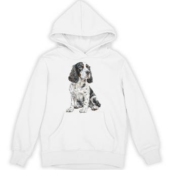 スプリンガー スパニエル 犬 モチーフ ペット 作品 スプリンガー スパニエル パーカー - Kawaiitshirt