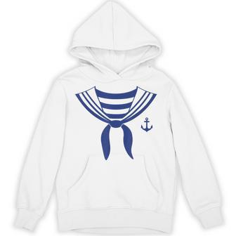 セーラー、コスチューム、セーラー服、セーラー、制服 カーニバルailor Costume アンカー パーカー - Kawaiitshirt