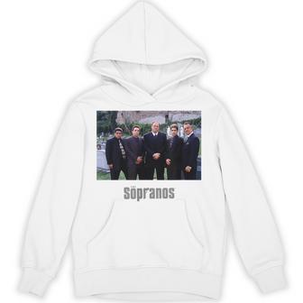 ソプラノス クラシック 墓地 情景 アートワーク グラフィック Papl2590 パーカー - Kawaiitshirt