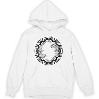 ニュージーランド ハンマーヘッド サメ サークル シンボル マオリ族。 パーカー - Kawaiitshirt