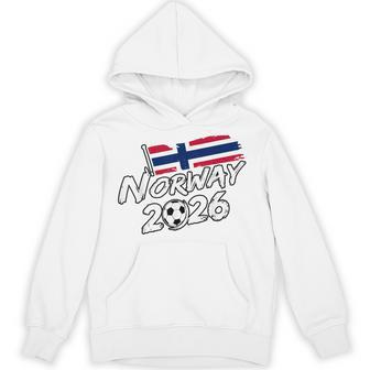 ノルウェー サッカー フットボール 試合 プレーヤー ファン ノルウェー国旗 パーカー - Kawaiitshirt