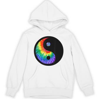 ヒッピータイダイ 陰陽 パーカー - Kawaiitshirt