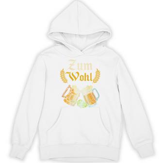 バックプリント ビンテージ ビールを飲む人やビール愛好家に乾杯 パーカー - Kawaiitshirt