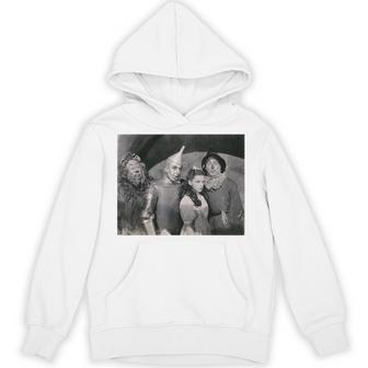 ビンテージフォト オズの魔法使い かかし色 ブリキの人 ライオン ドロシー・オズ パーカー - Kawaiitshirt