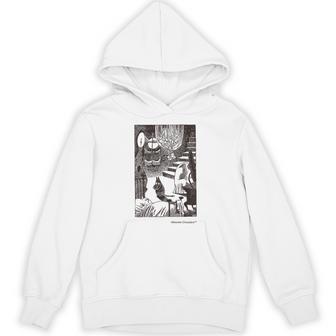 ムーミン 真夜中に起きる ムーミン谷の冬 パーカー - Kawaiitshirt