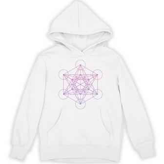メタトロンキューブ 神聖幾何学 パーカー - Kawaiitshirt