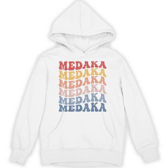 メダカ グルーヴィーレトロフィッシュ パーカー - Kawaiitshirt