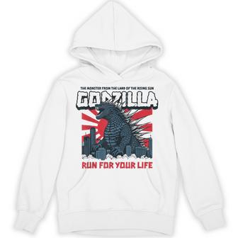 モンスター – ゴジラ：必死の逃亡 パーカー - Kawaiitshirt