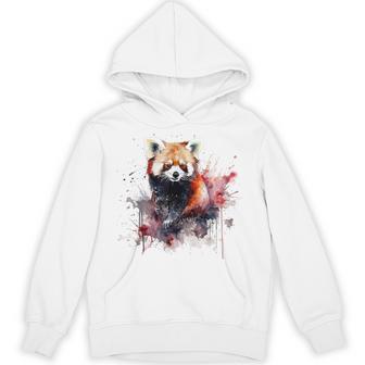 レッサーパンダ 恋人 アートワーク パーカー - Kawaiitshirt