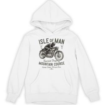 レトロ マン島 Tt レース ヴィンテージ レーシング バイクレース パーカー - Kawaiitshirt