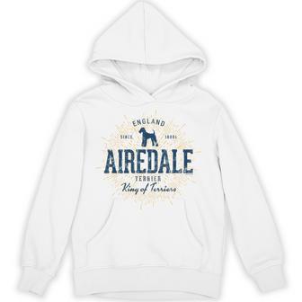 ヴィンテージ エアデール・テリア レトロ パーカー - Kawaiitshirt