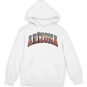 ヴィンテージアリゾナtシャツ レトロな砂漠のサグアロサボテン パーカー - Kawaiitshirt