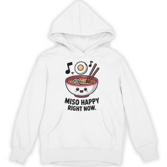 味噌ハッピー寿司ラーメン日本 パーカー - Kawaiitshirt
