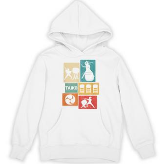 太鼓 みつどもえ ヴィンテージ 太鼓ドラマー パーカー - Kawaiitshirt