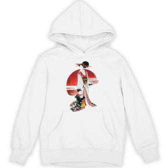 日本の伝統美術、華麗な芸者、浮世絵風 パーカー - Kawaiitshirt