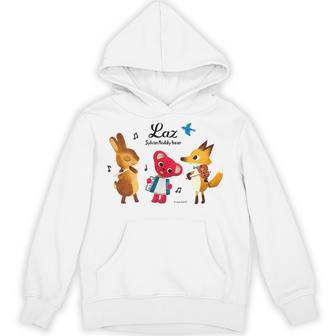 森のぬいぐるみラズ 森の音楽隊 パーカー - Kawaiitshirt