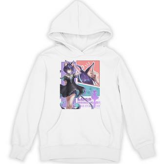 白猫プロジェクト ネコミミスト（ルナ） Comictyle パーカー - Kawaiitshirt