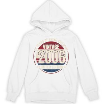裏面 ヴィンテージ 20 誕生日 デコレーション メンズ 20歳 2006 20歳 パーカー - Kawaiitshirt