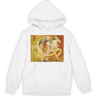 詩とメルヘン 牧野 鈴子 太陽の馬 パーカー - Kawaiitshirt