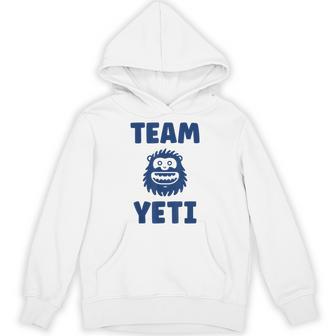 野獣のイエティ 忌まわしい雪だるまのユーモア 私はイエティが大好き Team Yeti パーカー - Kawaiitshirt
