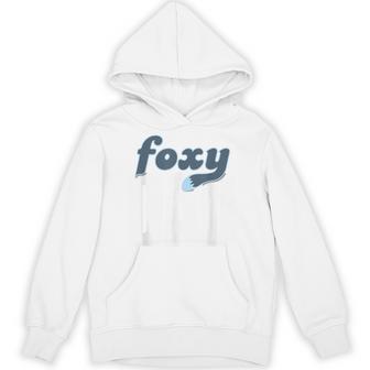 面白いフォクシーお父さんレトロ ビンテージ デザイン パーカー - Kawaiitshirt
