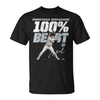 100獣 村上宗隆 シカゴ野球 Tシャツ - Kawaiitshirt