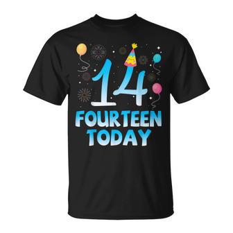 14歳今日私にお誕生日おめでとう彼彼女の息子娘 Tシャツ - Kawaiitshirt