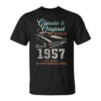 1957年生まれ ヴィンテージカー 69歳の誕生日 Tシャツ - Kawaiitshirt