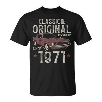1971年生まれ クラシックカー 55歳の誕生日 Tシャツ - Kawaiitshirt