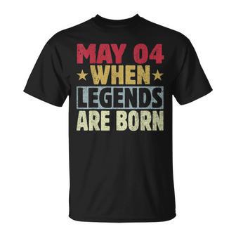 2026 4Th Of May Birthday May 4 Birthday T-Shirt - Thegiftio UK