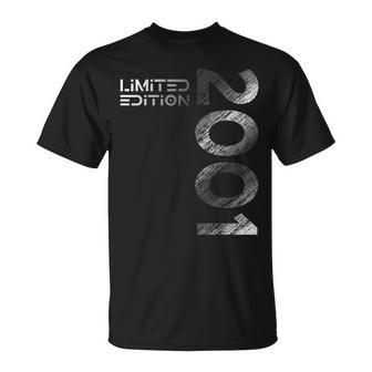 25 Geburtstag Limited Edition Jahrgang 2001 Mann Frau T-Shirt - Seseable