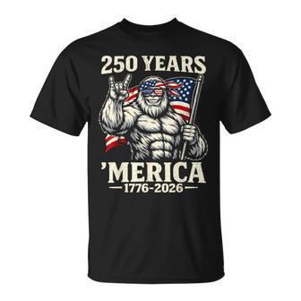 250 Anniversary Usa Patriotic Flag 250Th 4Th Of July 2026 T-Shirt - Thegiftio UK