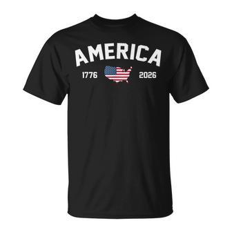 250 Years America 250Th Anniversary Independence Day Us Flag T-Shirt - Thegiftio UK