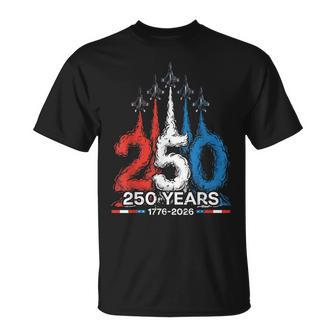 250Th Anniversary 250 Years Jets 4Th Of July Women T-Shirt - Thegiftio UK