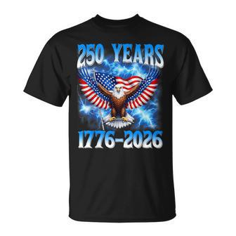250Th Anniversary Usa Patriotic 250 Years 4Th July American T-Shirt | Mazezy