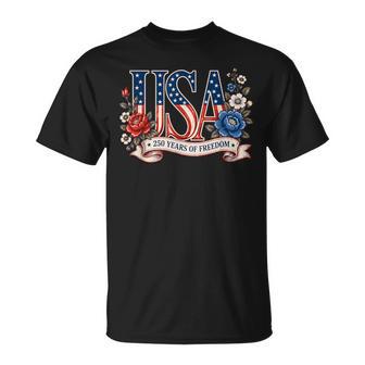 250Th Anniversary Usa Patriotic 4Th Of July T-Shirt - Thegiftio