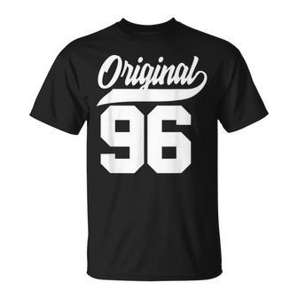 30Geburtstag Geschenk Mann Frau Original Jahrgang 1996 T-Shirt - Seseable