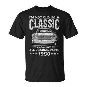36歳の誕生日プレゼント ヴィンテージ 1990年 男性 面白い 36歳 1990年 Tシャツ - Kawaiitshirt