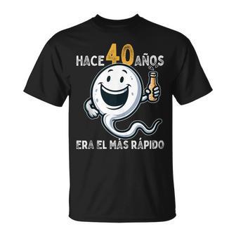 40 Cumpleaños Hombre 40 Años 1984 Decoración Divertido In Mangas Camiseta unisex - Regaloses