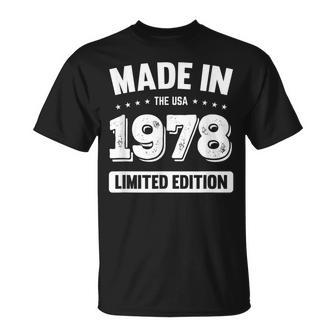 40歳の誕生日ギフトtシャツ Made In 1978 1978 シャツ Tシャツ - Kawaiitshirt